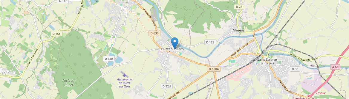 Buzet-sur-Tarn - Carte