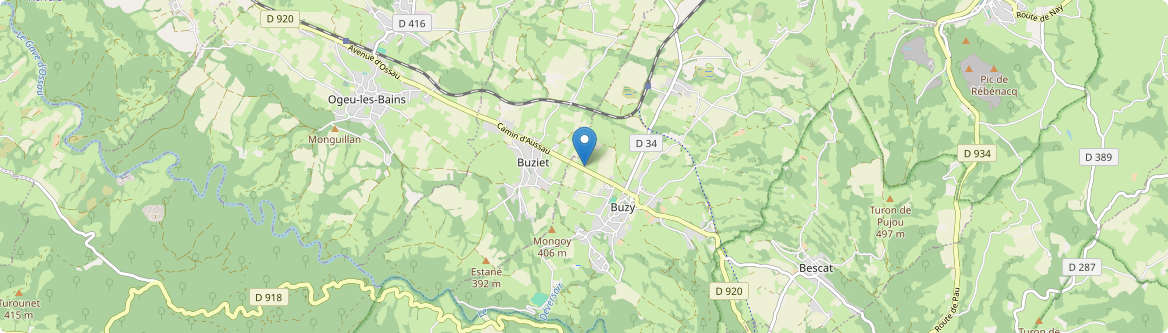 Buziet - Carte