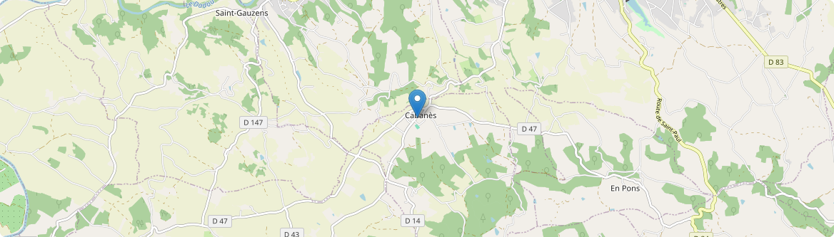 Cabanès - Carte