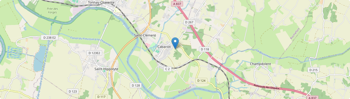 Cabariot - Carte