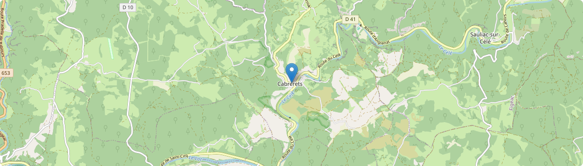 Cabrerets - Carte