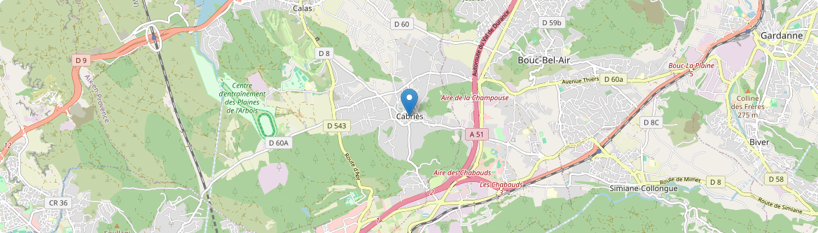 Cabriès - Carte