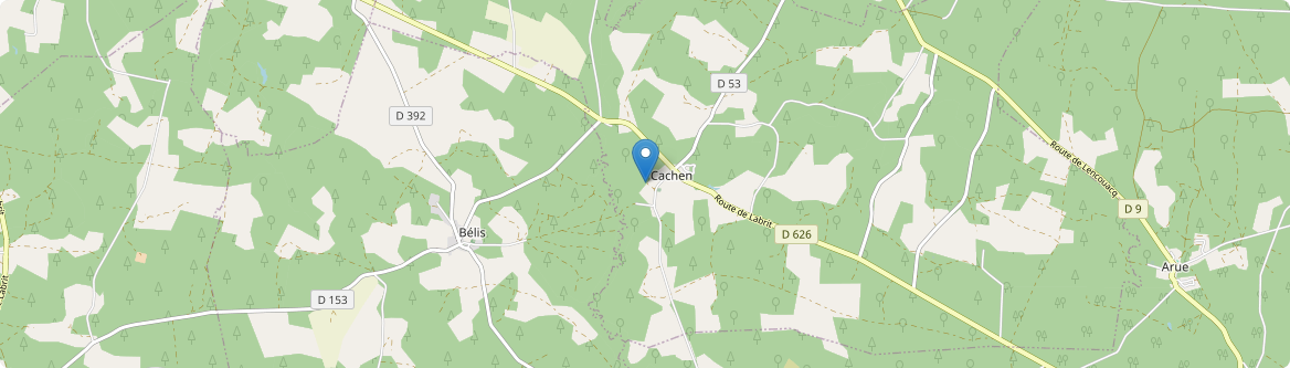 Cachen - Carte