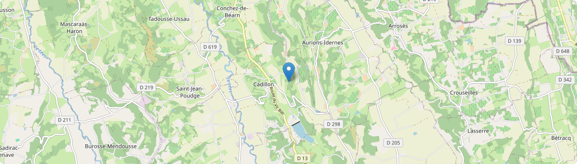 Cadillon - Carte