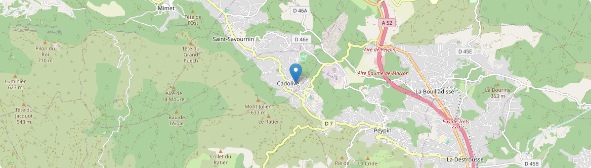 Cadolive - Carte