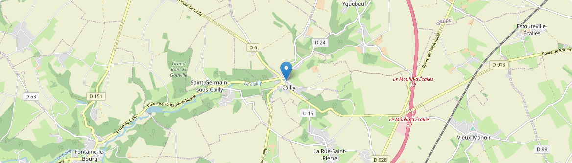 Cailly - Carte