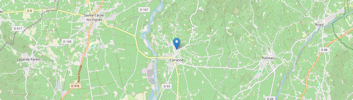 Cairanne - Carte