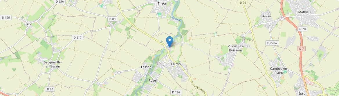 Cairon - Carte