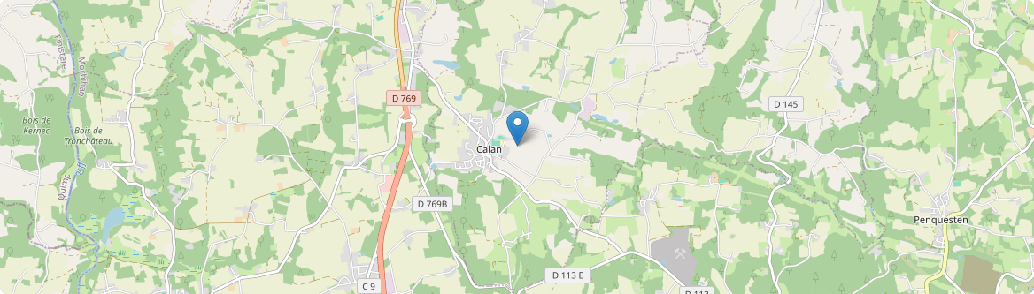 Calan - Carte