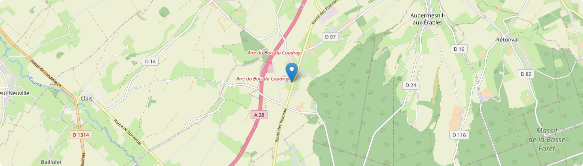 Callengeville - Carte