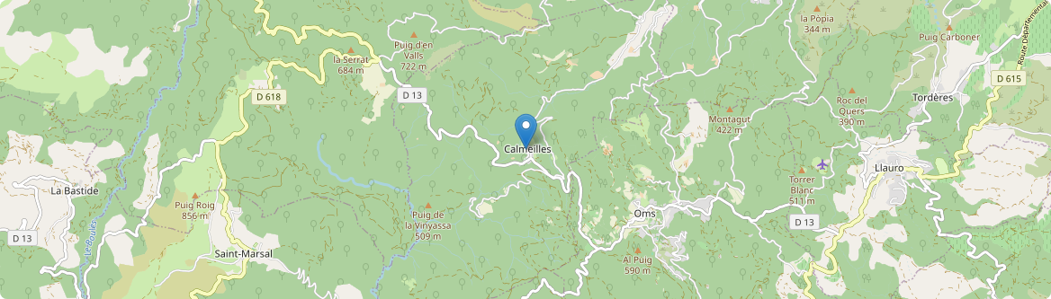 Calmeilles - Carte