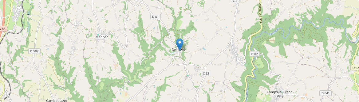 Calmont - Carte