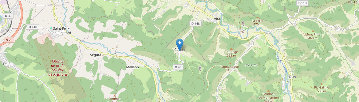 Calzan - Carte