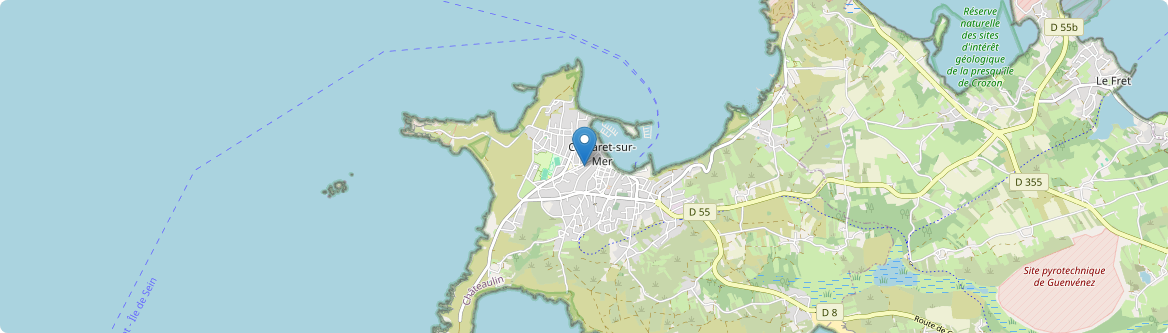Camaret-sur-Mer - Carte