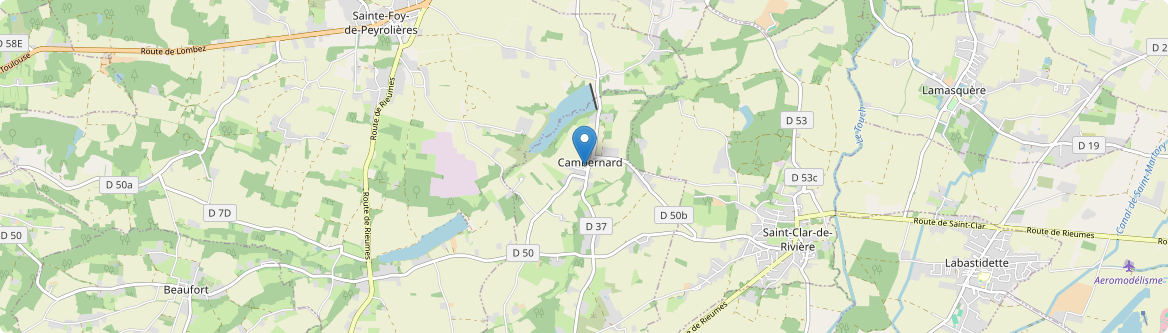 Cambernard - Carte