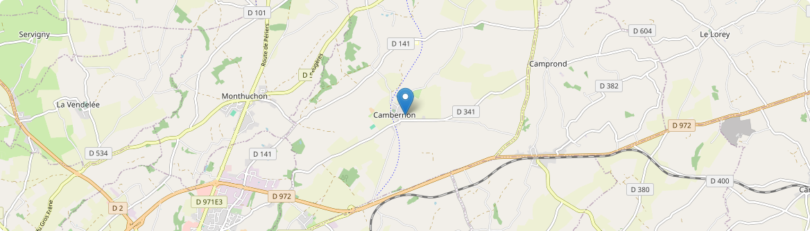 Cambernon - Carte