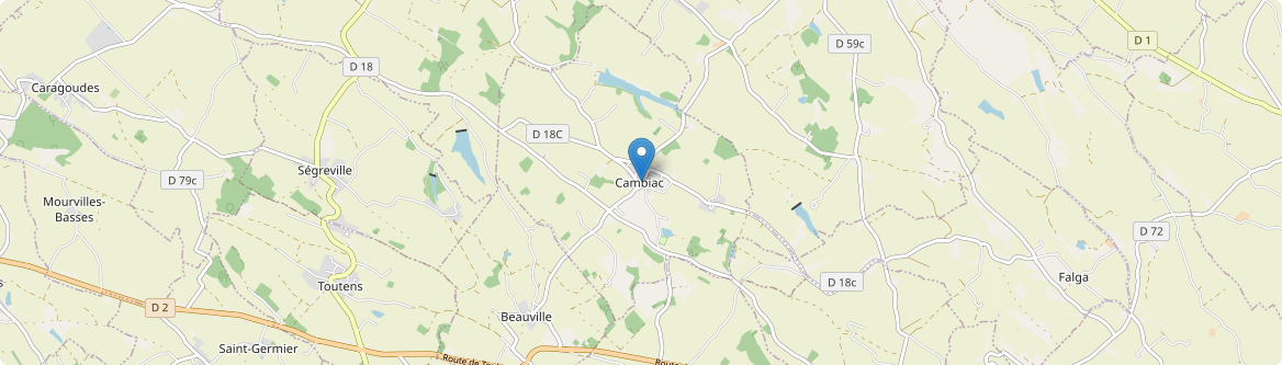 Cambiac - Carte