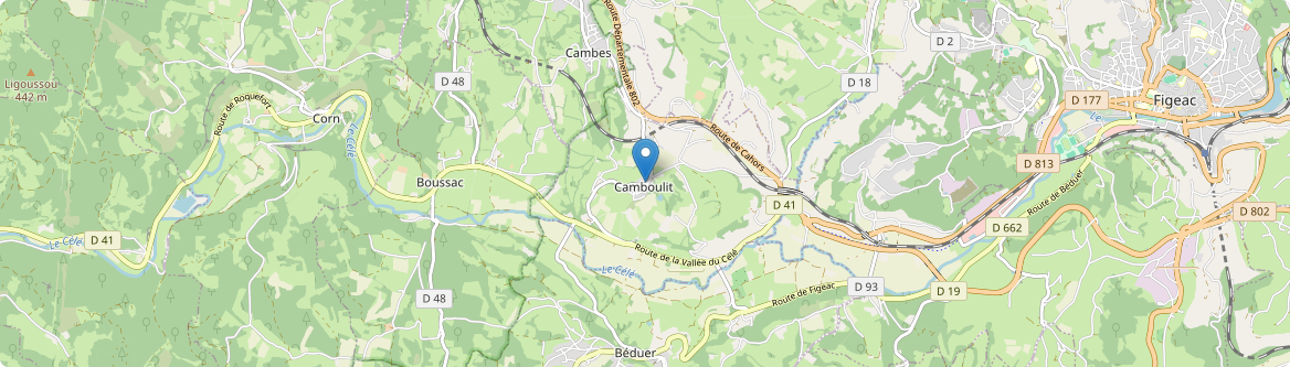 Camboulit - Carte