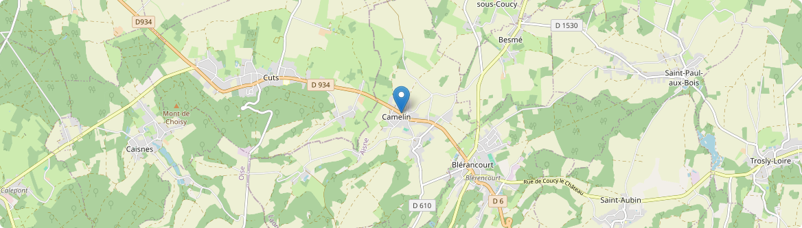 Camelin - Carte
