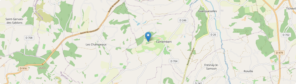 Camembert - Carte