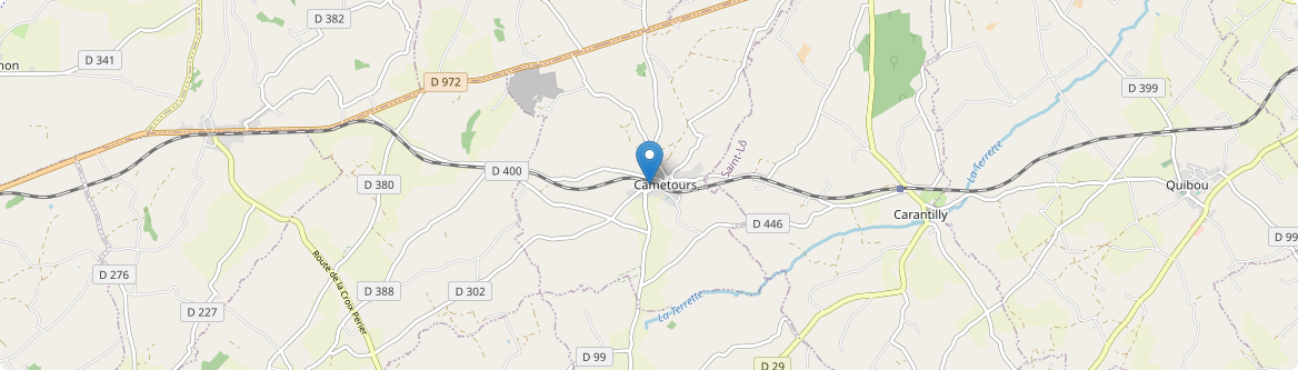 Cametours - Carte