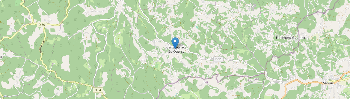 Campagnac-lès-Quercy - Carte