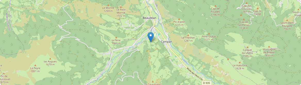 Campan - Carte