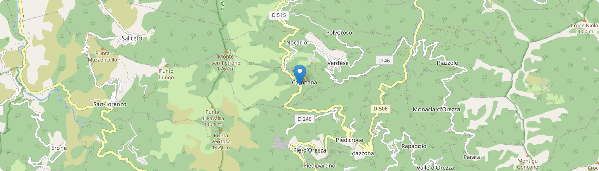 Campana - Carte