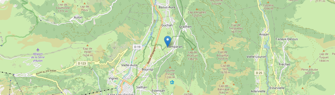 Camparan - Carte