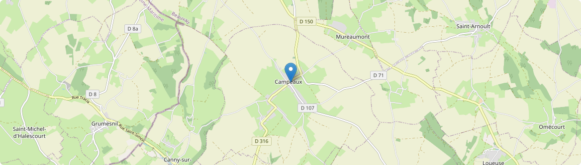 Campeaux - Carte