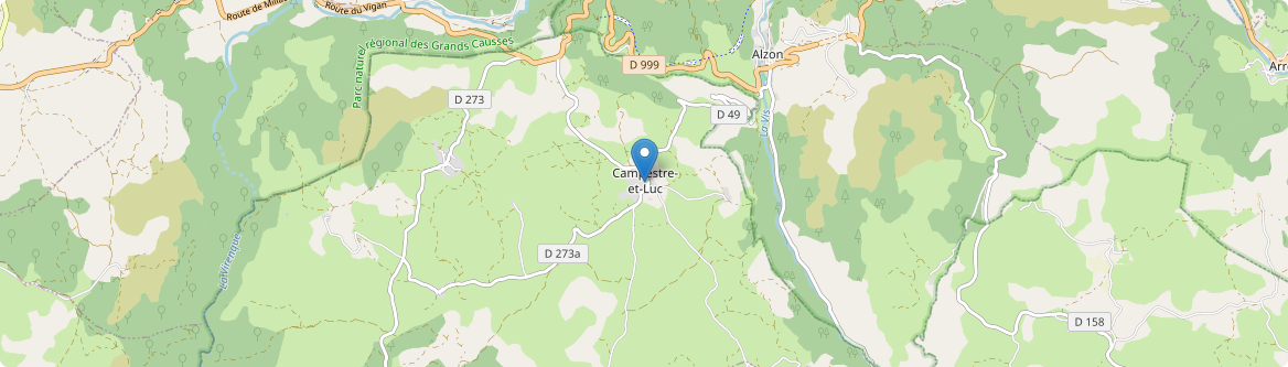 Campestre-et-Luc - Carte