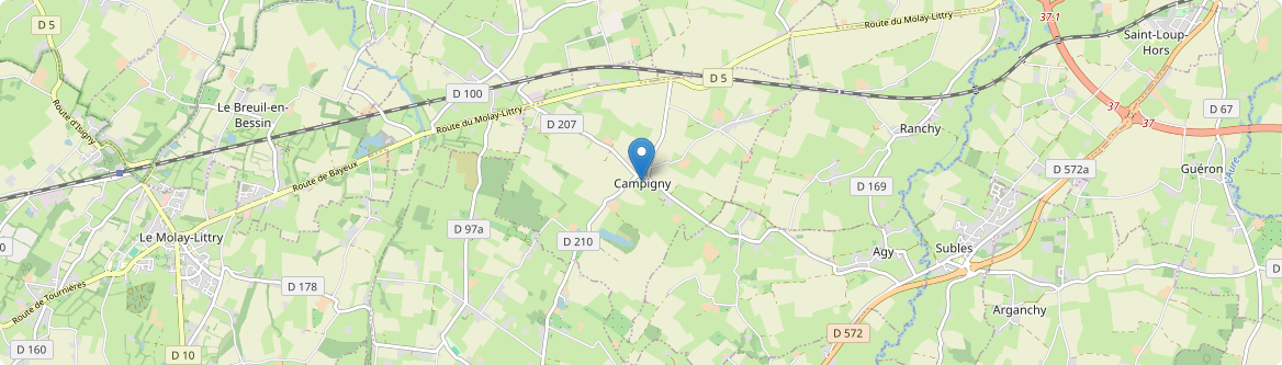 Campigny - Carte