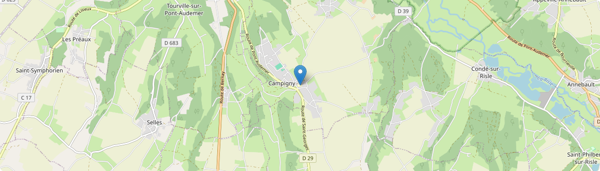 Campigny - Carte