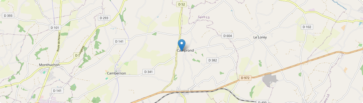 Camprond - Carte
