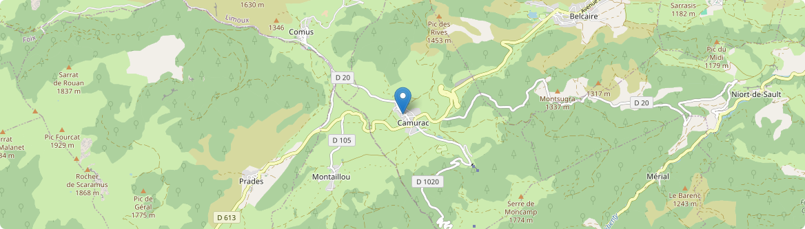 Camurac - Carte