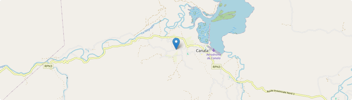 Canala - Carte