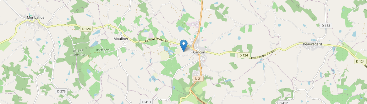 Cancon - Carte
