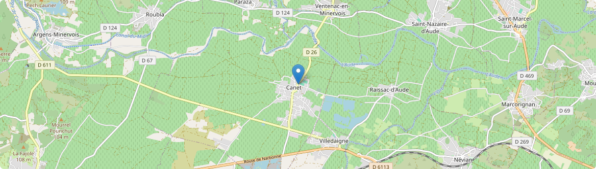 Canet - Carte