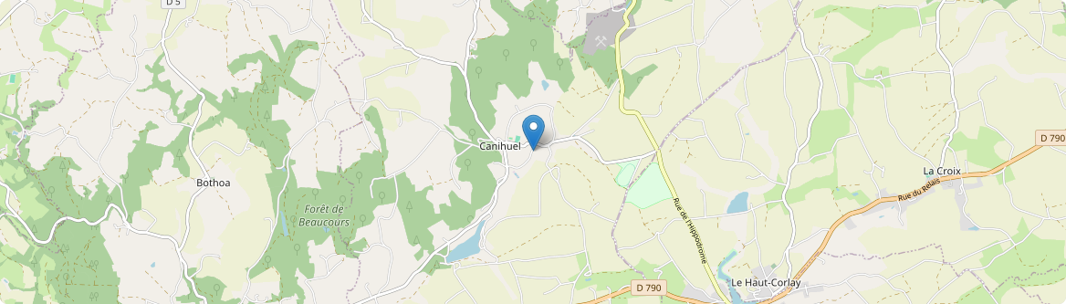 Canihuel - Carte