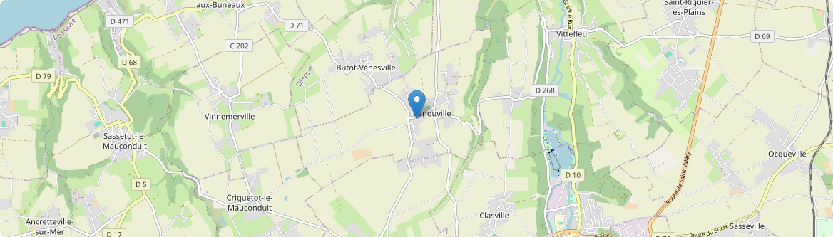 Canouville - Carte