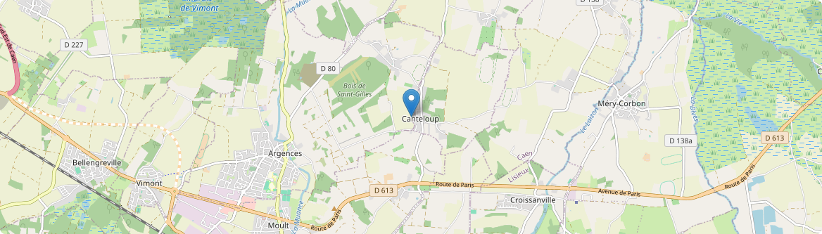 Canteloup - Carte