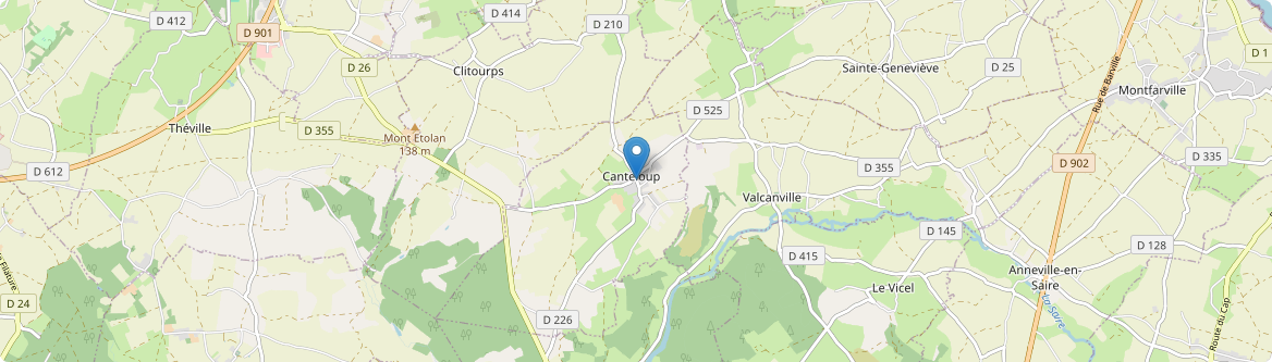 Canteloup - Carte