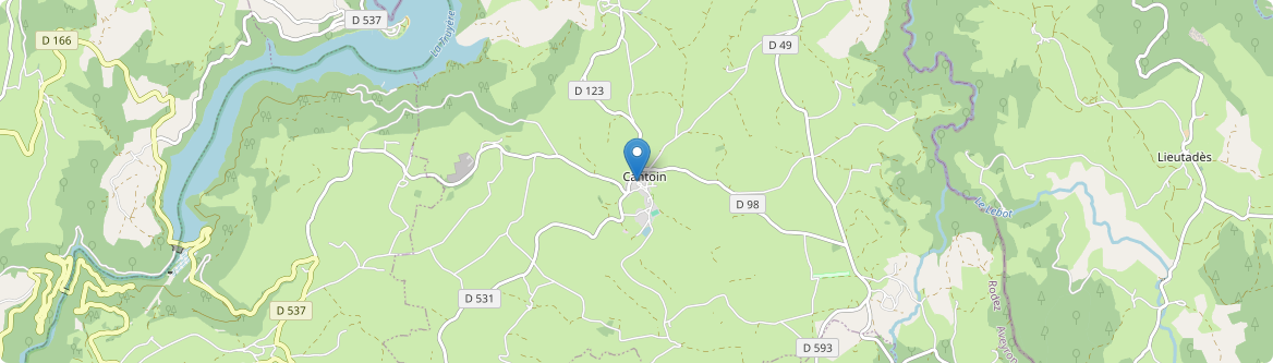 Cantoin - Carte