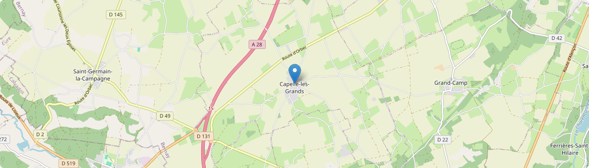 Capelle-les-Grands - Carte
