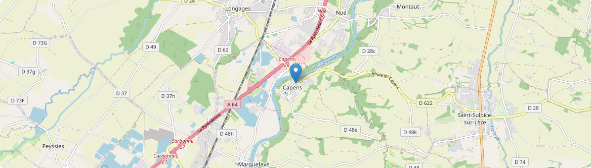 Capens - Carte