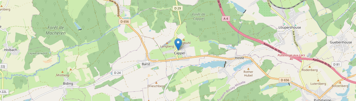Cappel - Carte