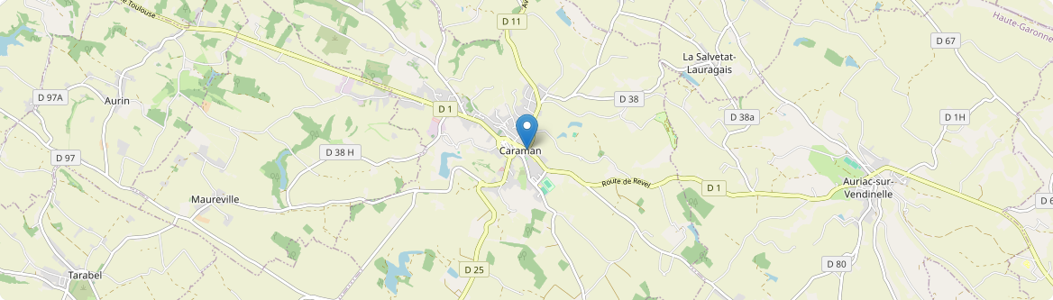 Caraman - Carte