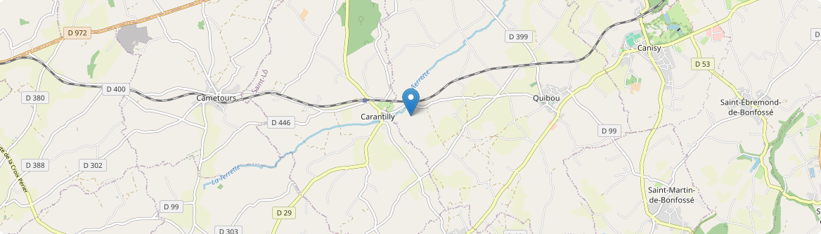 Carantilly - Carte