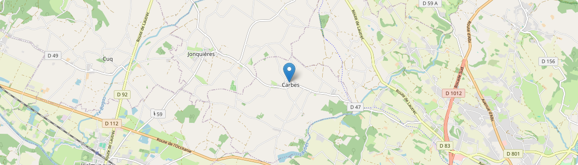 Carbes - Carte