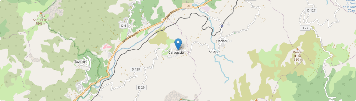 Carbuccia - Carte